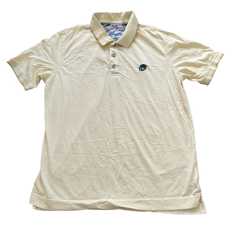 Robert Graham Mens Polo Sz Medium Preppy Golf Country Club Old Money Grunge